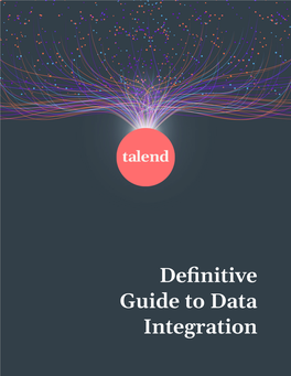 Definitive Guide to Data Integration Contents