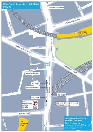 Bishopsgate Layout Maps