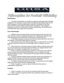 GHSA Philosophies