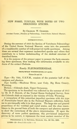 Proceedings of the United States National Museum