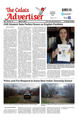CHS Student Gets Perfect Score on English Portfolio