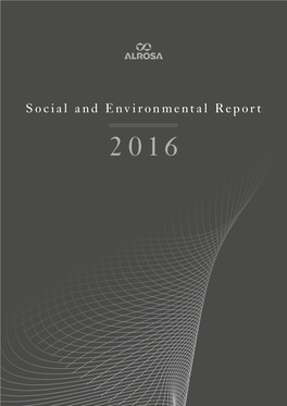 Social and Environmental Report 2016