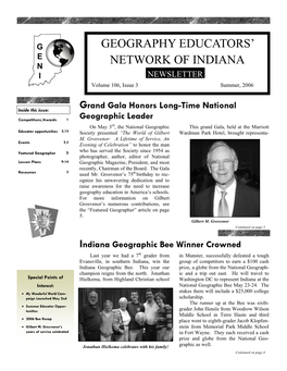 Geography Educators' Network of Indiana