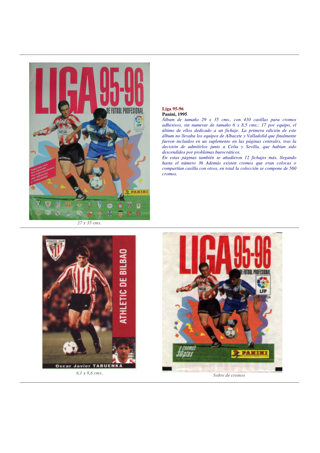 1995 Panini Liga