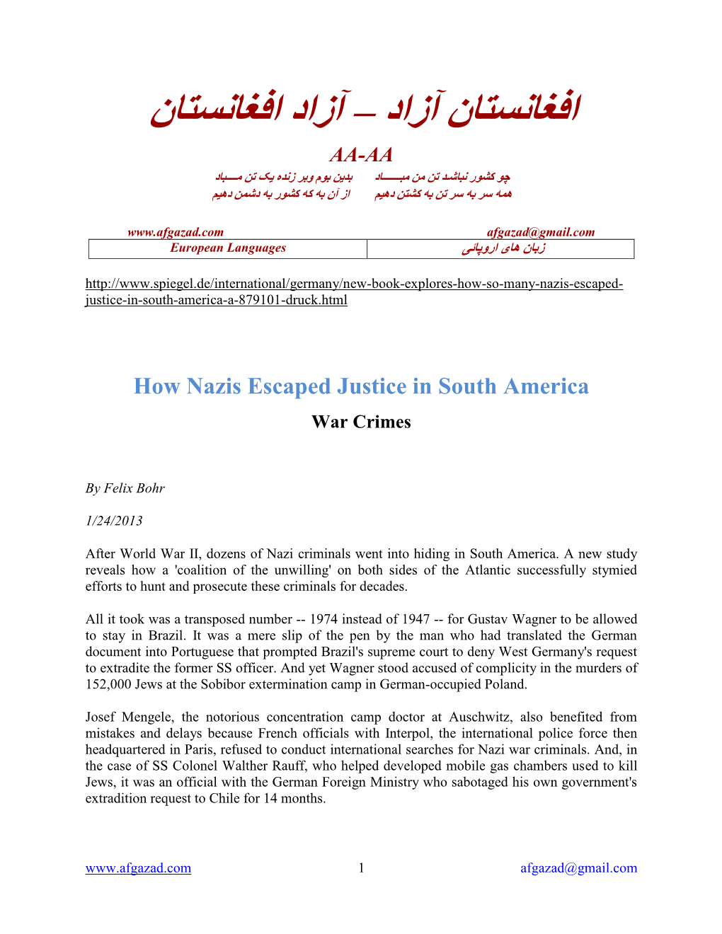 012613-How-Nazis-Escaped-Justice-In-South-America.Pdf