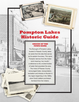 Pompton Lakes Historic Guide