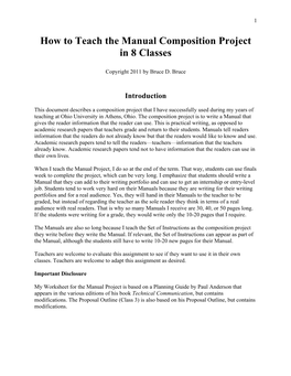 8-Class MANUAL PROJECT