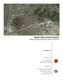 Karuk Tribe Casino Project Tribal Environmental Impact Report