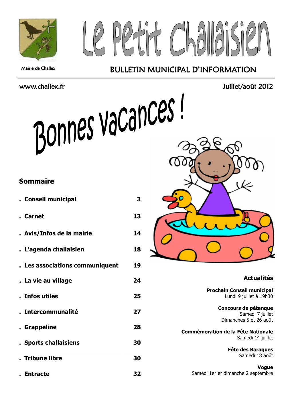 Bulletin Municipal D'information