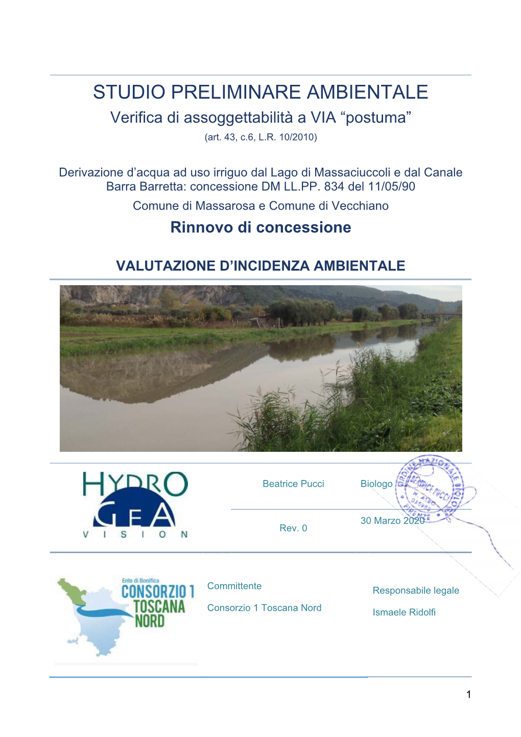 Allegato VINCA 30 03 2020