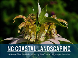 NC Coastal Landscaping Guide