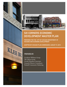 Six Corners Economic Development Master Plan