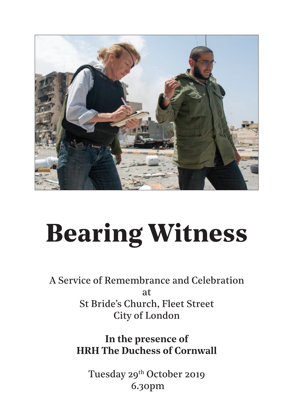 Bearing Witness