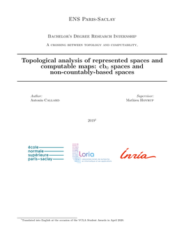 Topological Analysis of Represented Spaces and Computable Maps: Cb0 Spaces and Non-Countably-Based Spaces