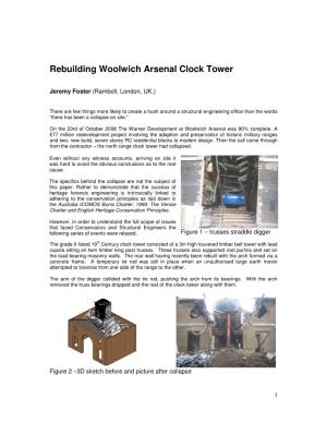 Rebuilding Woolwich Arsenal Clock Tower