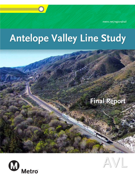 Antelope Valley Line Study