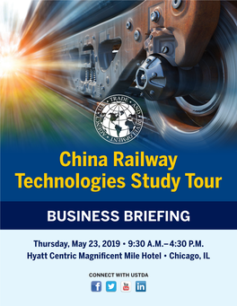 China Railway Technologies Study Tour