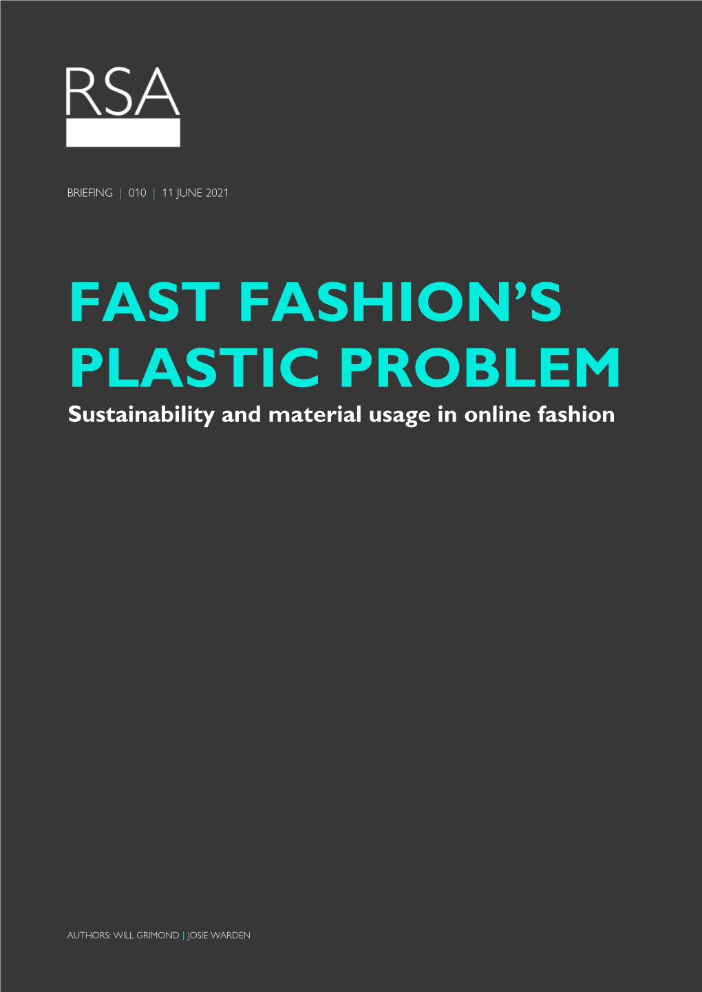 Fast Fashion's Plastic Problem