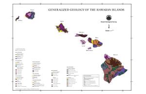 GENERALIZED GEOLOGY of the HAWAIIAN ISLANDS Haena Kalihiwai Hanalei