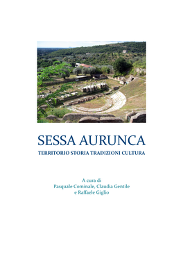Sessa Aurunca Territorio Storia Tradizioni Cultura
