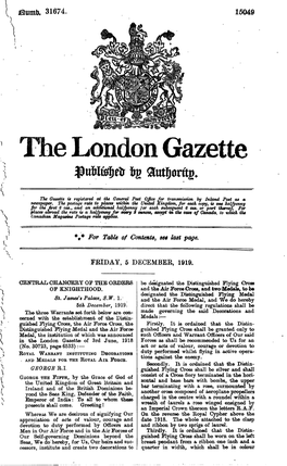 London Gazette