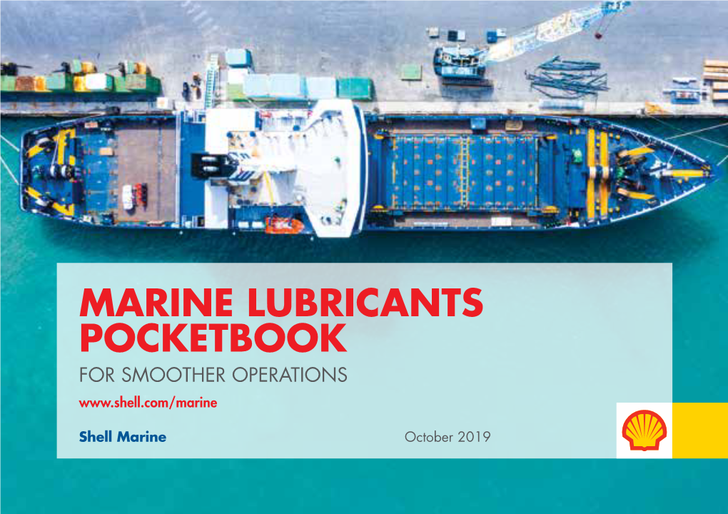 Marine Lubricants Pocketbook for Smoother Operations