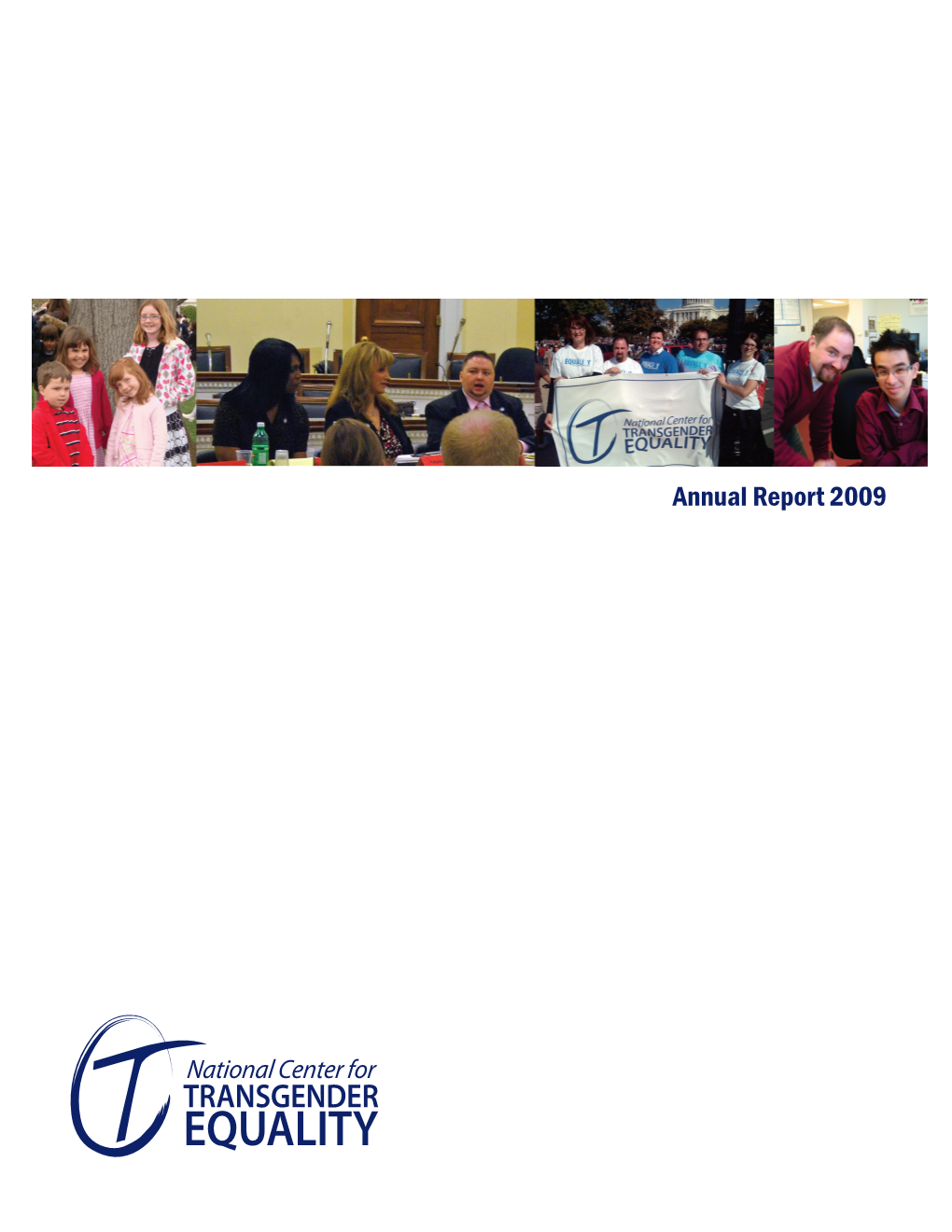 Annual Report 2009 on the Front Cover