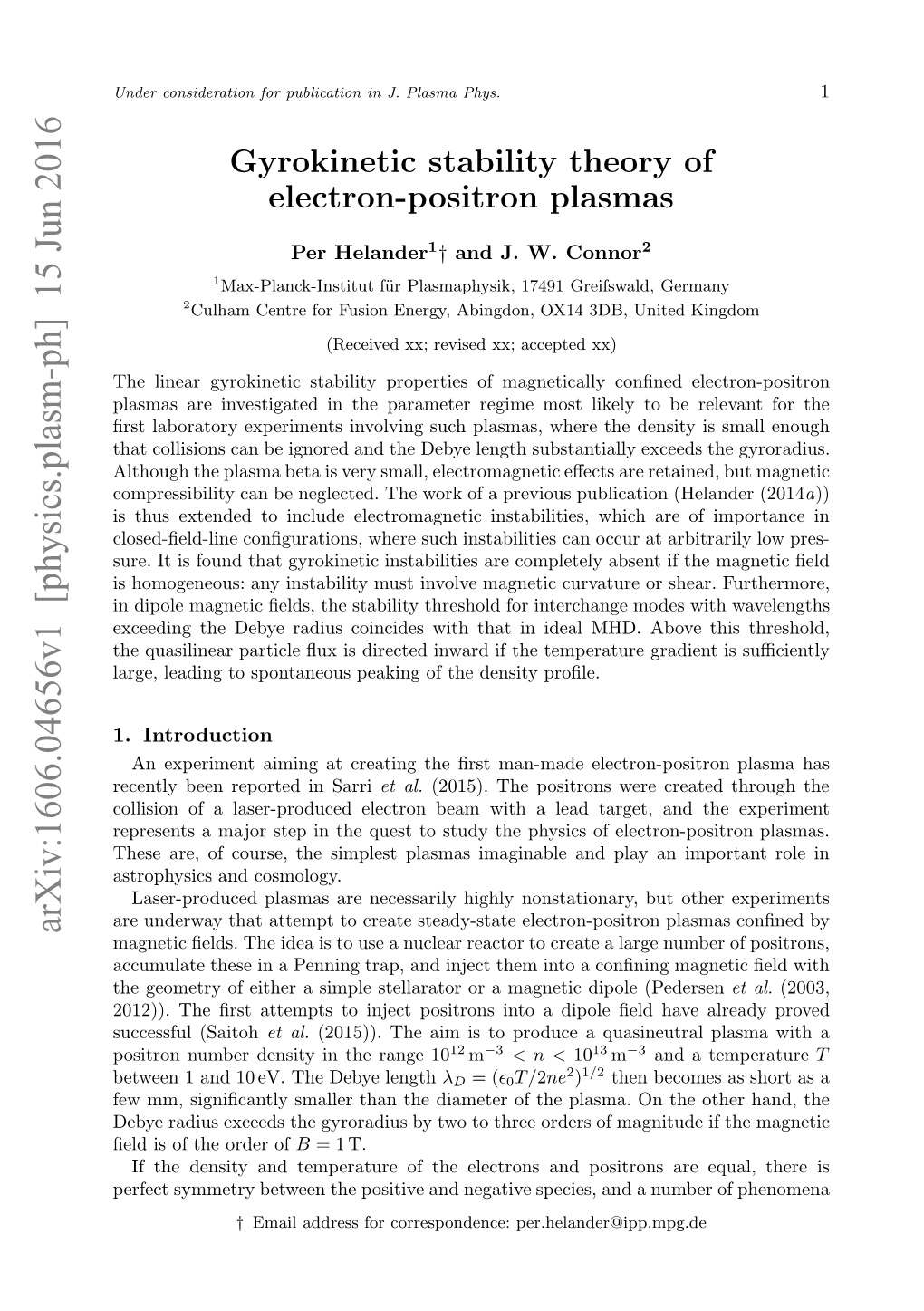 Gyrokinetic Stability Theory of Electron-Positron Plasmas