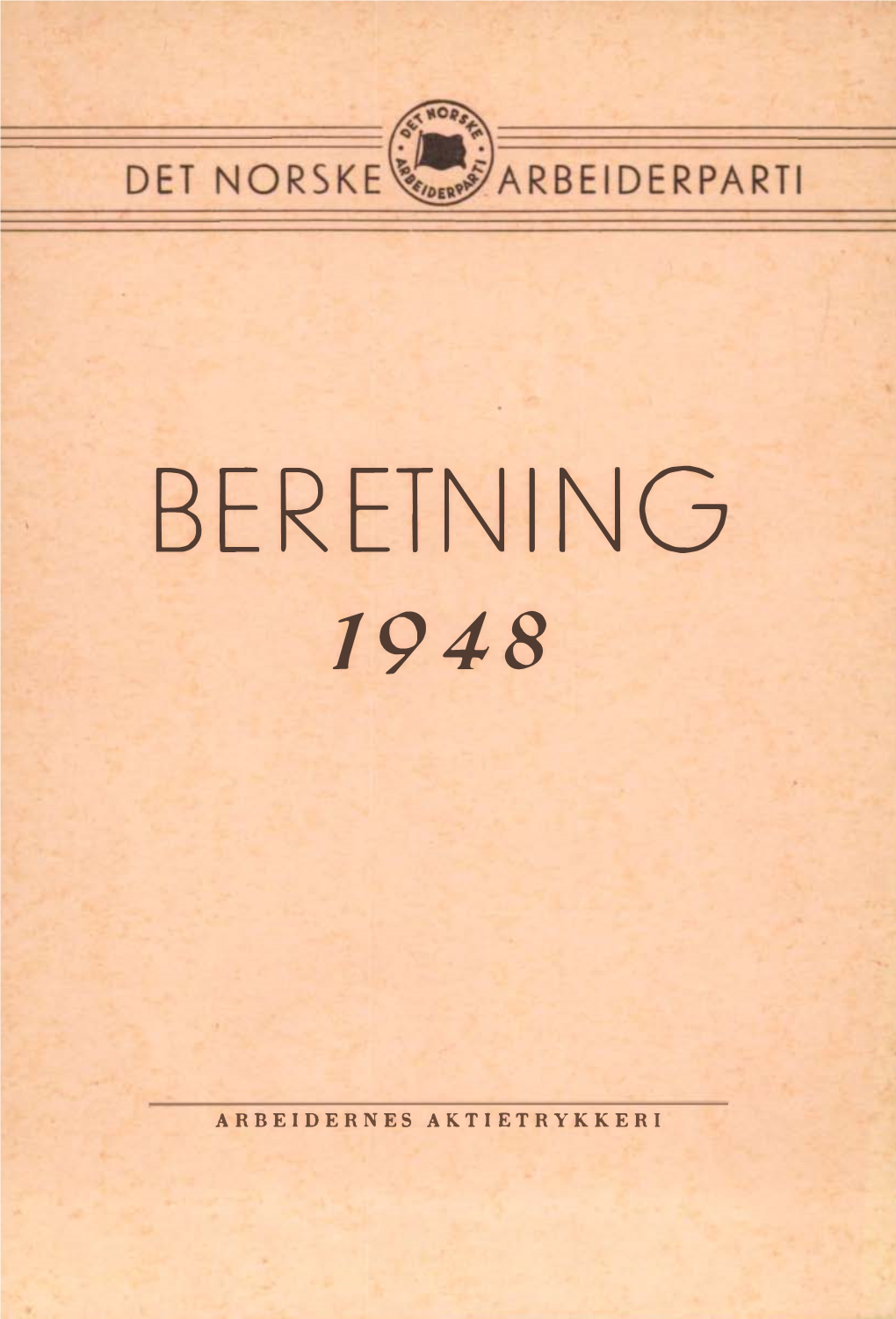 Beretning 1948