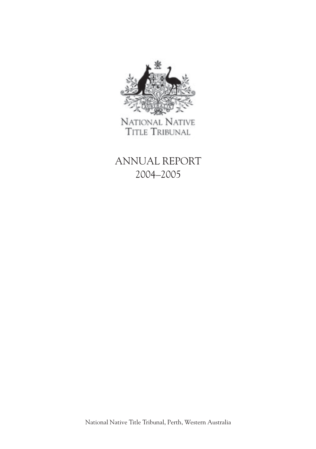 Annual Report 2004–2005