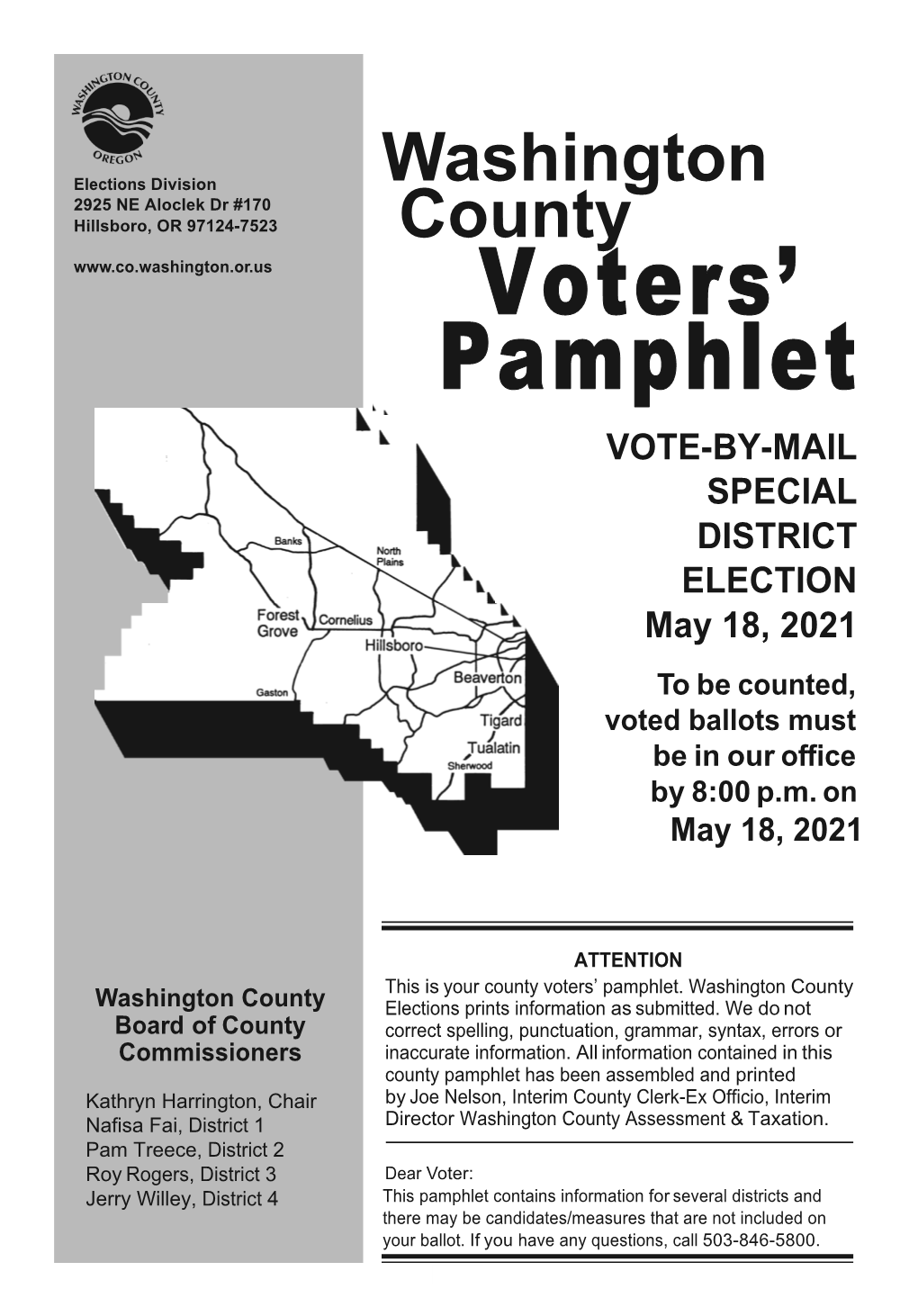 Voters' Pamphlet