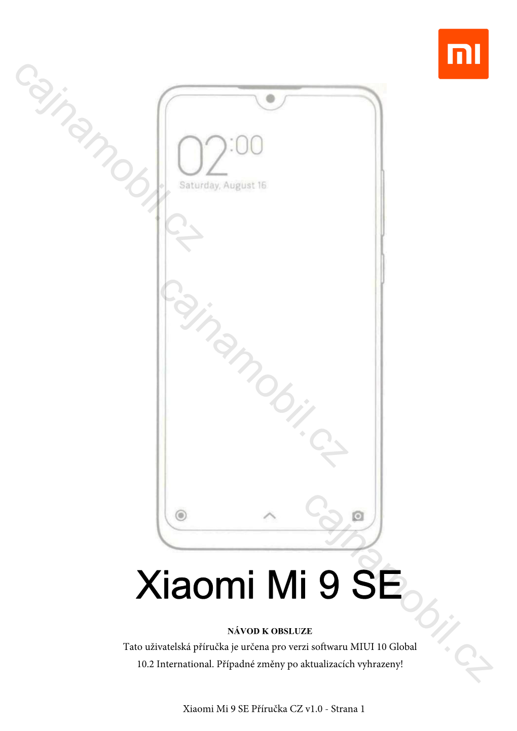 Xiaomi Mi 9 SE