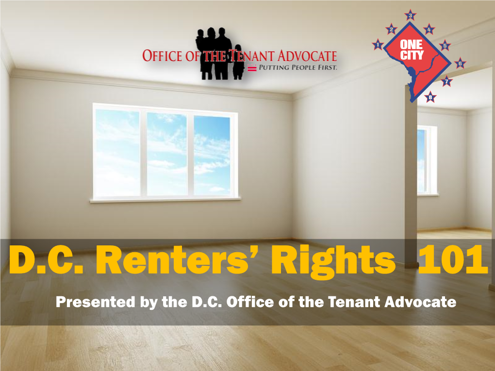 D.C. Renters' Rights