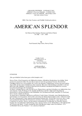 American Splendor