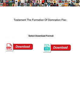 Testament the Formation of Damnation Flac
