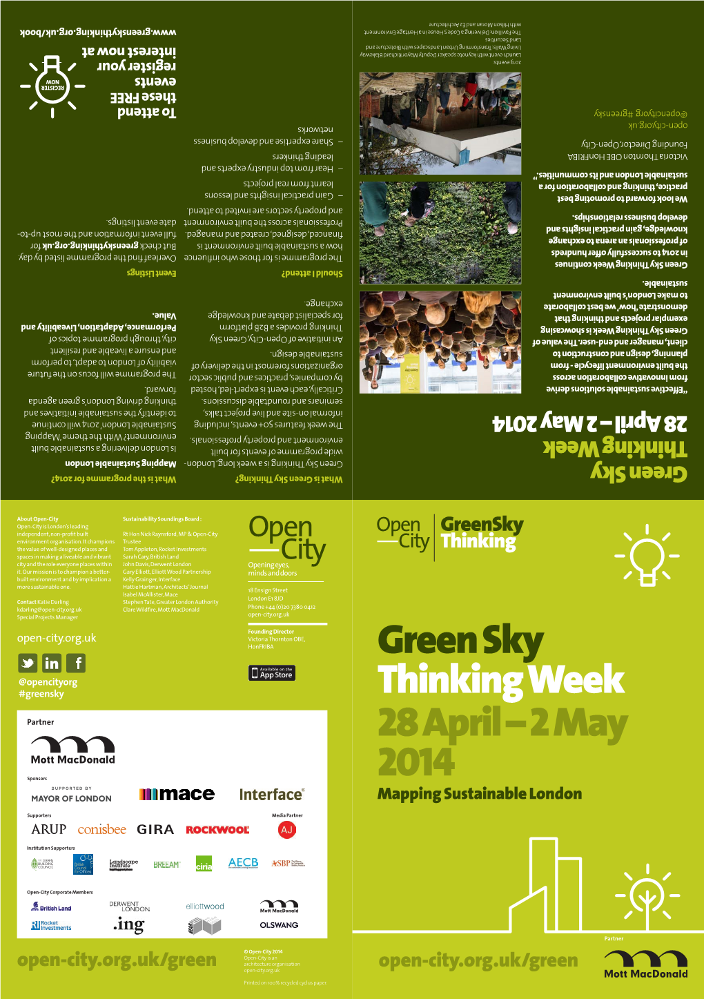 Green Sky Thinking Week 28 April