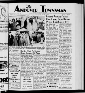 Andover Townsman, 5/2/1952