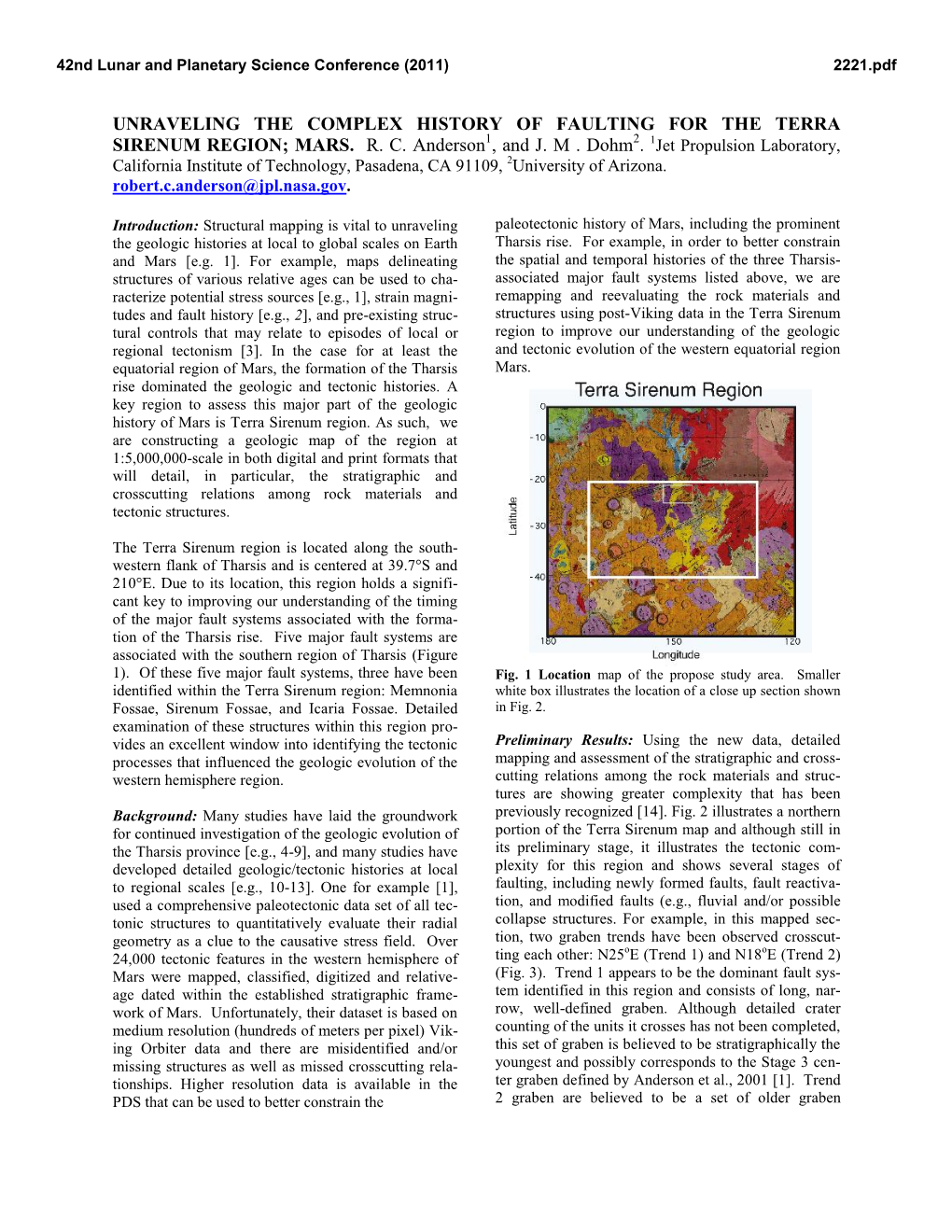 Unraveling the Complex History of Faulting for the Terra Sirenum Region; Mars