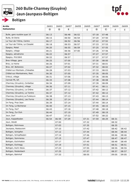 Horaires De Lignes