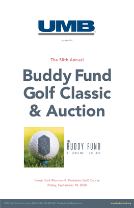 2020 Golf Classic Program