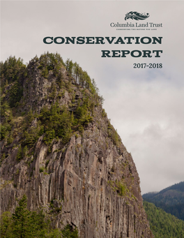 2017-2018 Conservation Report