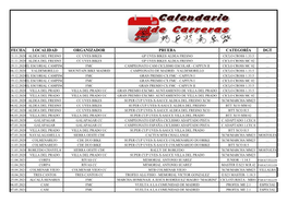 Calendario Carreras 2021.Pdf