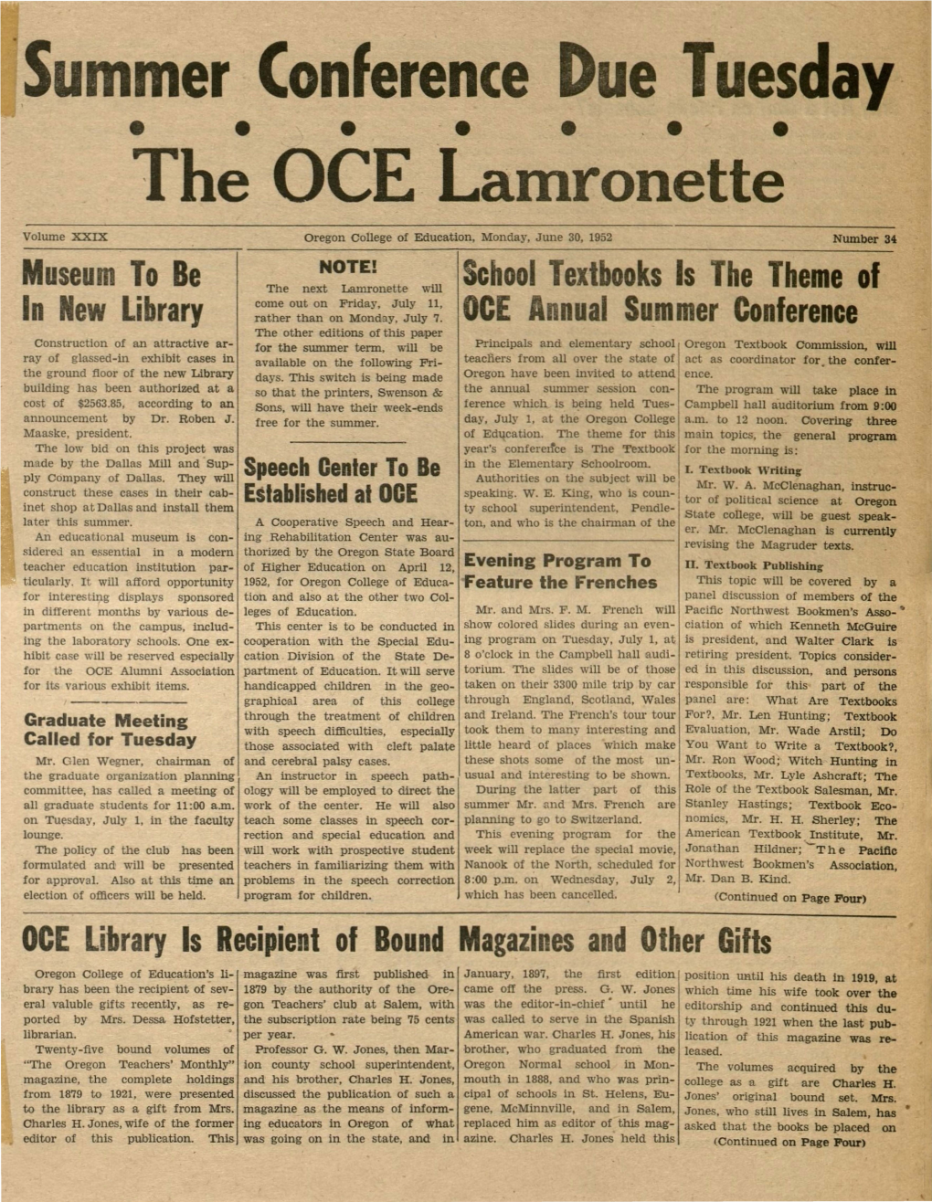 The OCE Lamronette