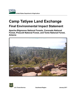 Camp Tatiyee Land Exchange Final Environmental Impact Statement