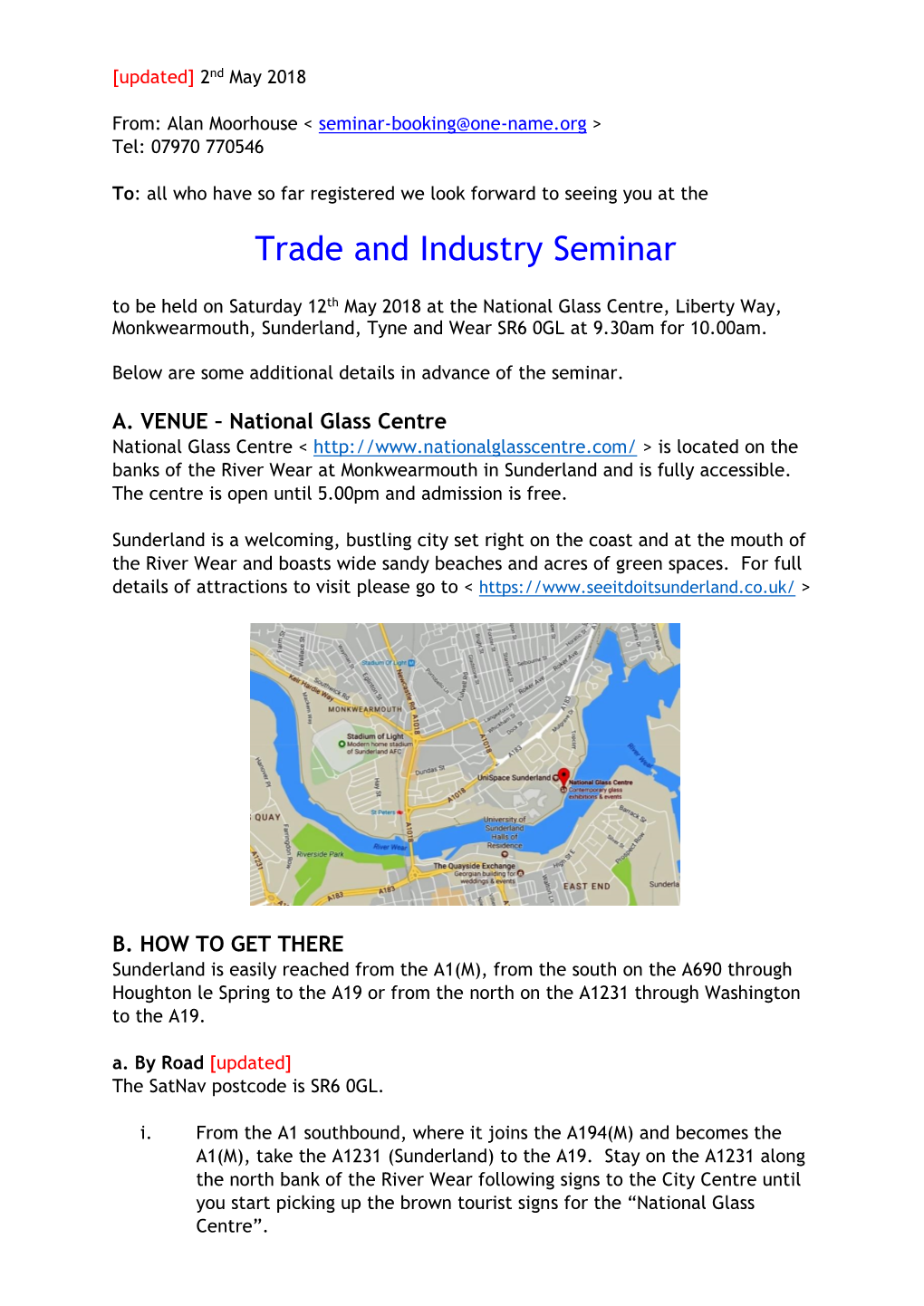 Trade and Industry Seminar