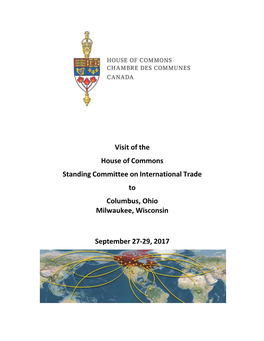 The Canadian House of Commons International Trade Committee