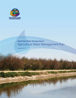Agricultural Water Management Plan