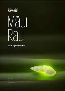 Māui Rau: from Signal to Action