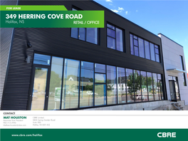 349 HERRING COVE ROAD Halifax, NS RETAIL / OFFICE