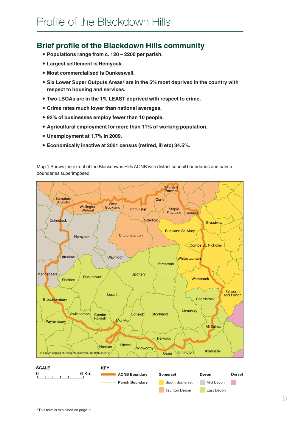 Profile of the Blackdown Hills